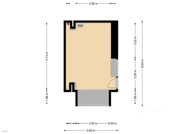 Pronájem obchodního prostoru, Zábřeh, náměstí Osvobození, 37 m2