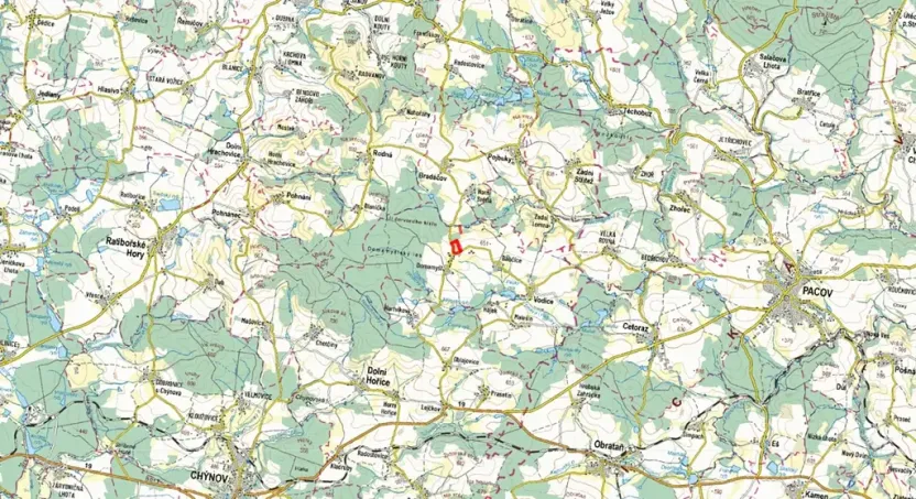 Prodej louky, Vodice, 58460 m2