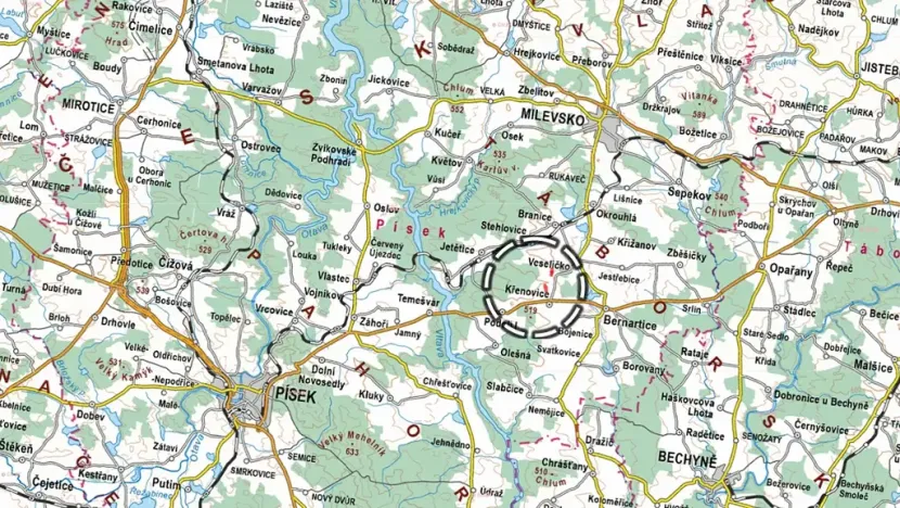 Prodej pole, Křenovice, 22338 m2
