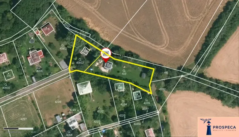 Prodej pozemku, Psáry, 1330 m2