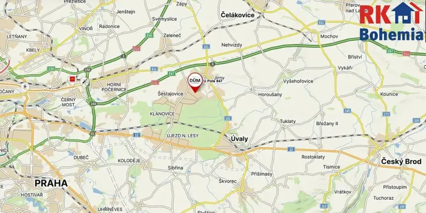 Prodej rodinného domu, Šestajovice, U Pole, 266 m2
