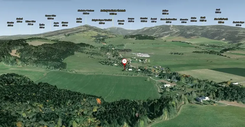Prodej louky, Králíky, 1304 m2