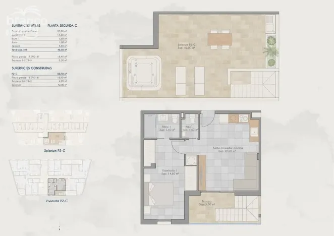 Prodej bytu 2+kk, San Pedro del Pinatar, Murcia, Španělsko, 50 m2
