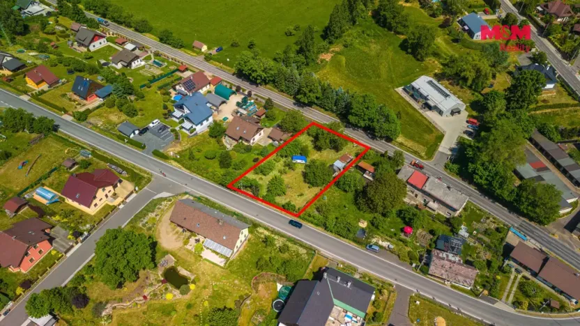 Prodej pozemku pro bydlení, Hodkovice nad Mohelkou, 1536 m2
