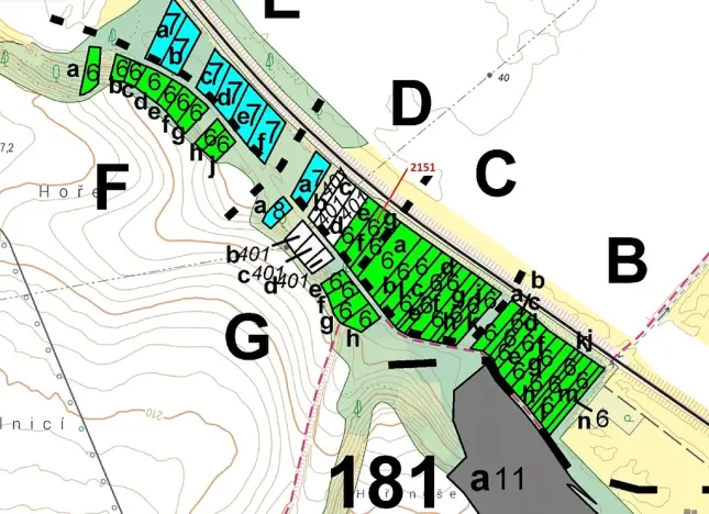 Dražba lesa, Bezměrov, 660 m2