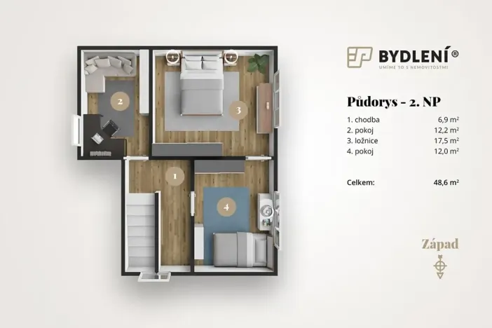 Prodej rodinného domu, Kladruby, 99 m2