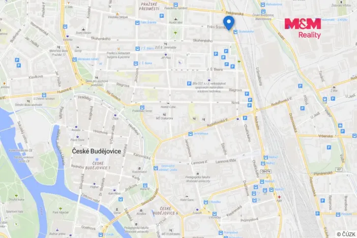 Prodej bytu 2+kk, České Budějovice - České Budějovice 3, Nádražní, 46 m2