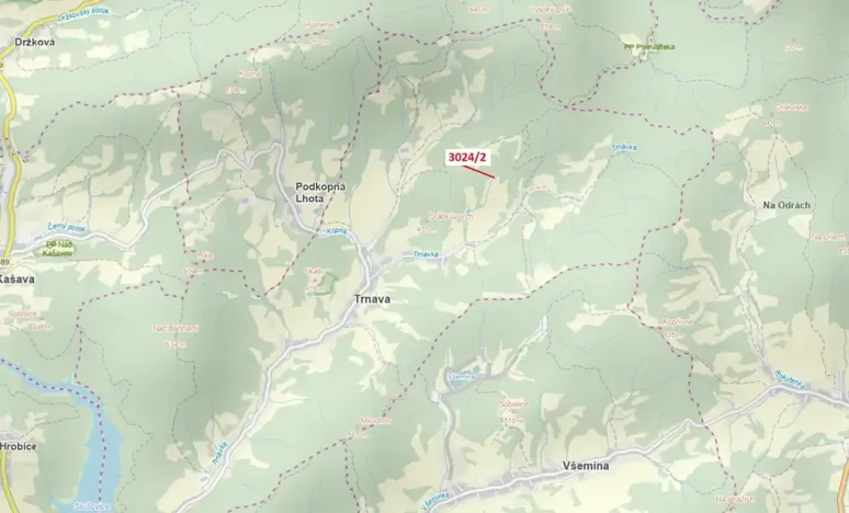 Dražba pozemku, Trnava, 15 m2