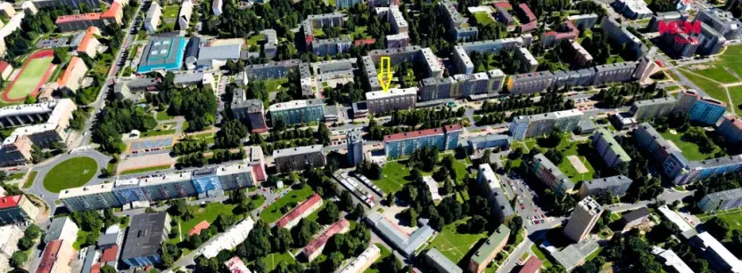 Pronájem bytu 2+1, Ostrava - Poruba, Hlavní třída, 64 m2