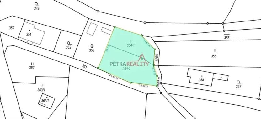 Prodej pozemku pro bydlení, Jindřichovice pod Smrkem, 829 m2