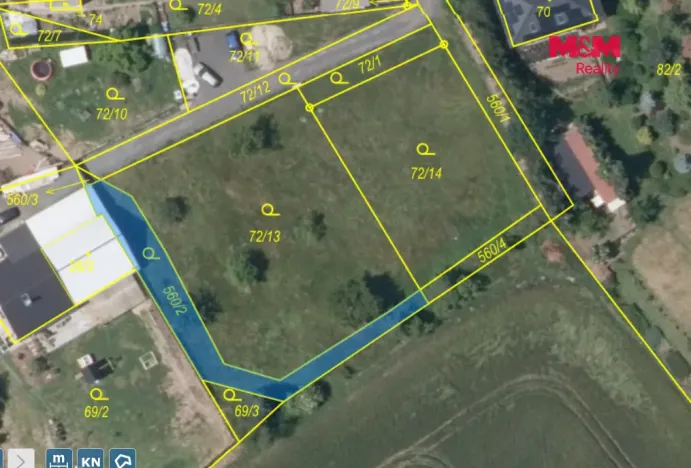 Prodej pozemku pro bydlení, Prusice, 1423 m2