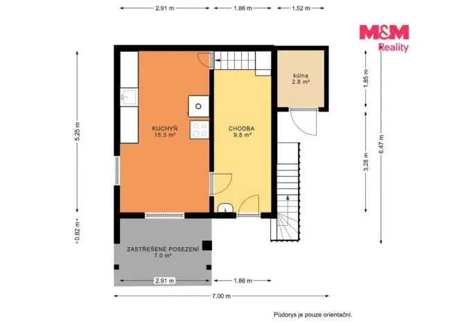 Prodej chaty, Oslnovice, 76 m2
