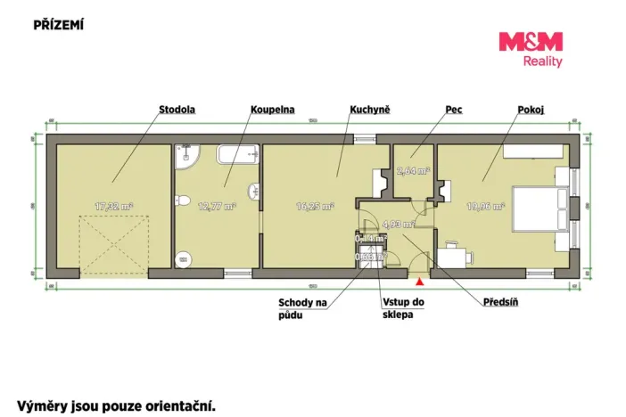 Prodej rodinného domu, Lestkov - Domaslav, 75 m2