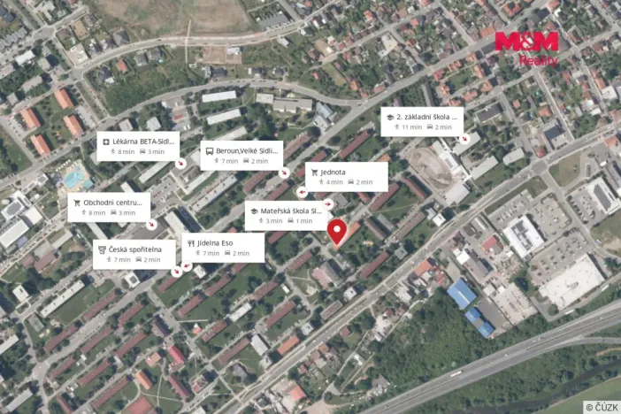 Pronájem bytu 2+1, Beroun - Beroun-Město, Jiřího Wolkera, 49 m2