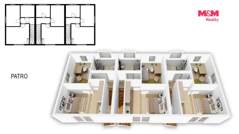 Prodej bytu 3+kk, Říčany - Radošovice, Sedláčkova, 83 m2