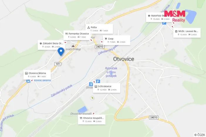 Prodej bytu 3+1, Otvovice, 68 m2