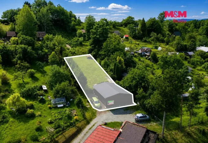 Prodej zahrady, Police nad Metují, 615 m2