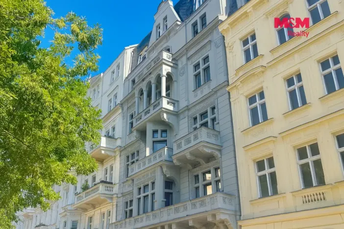 Pronájem bytu 1+kk, Praha - Vinohrady, Polská, 34 m2