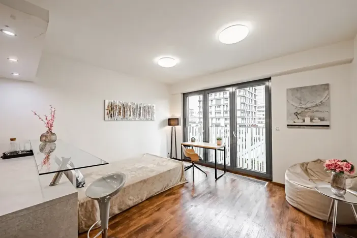 Pronájem bytu 1+kk, Praha - Žižkov, Olšanská, 36 m2