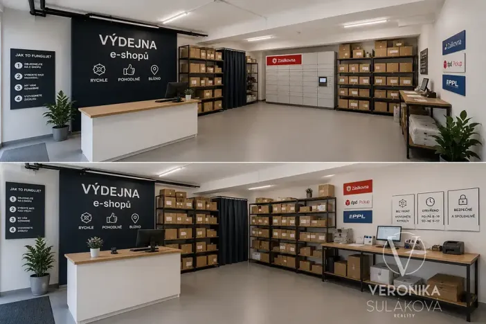 Prodej obchodního prostoru, Praha - Černý Most, Šromova, 76 m2