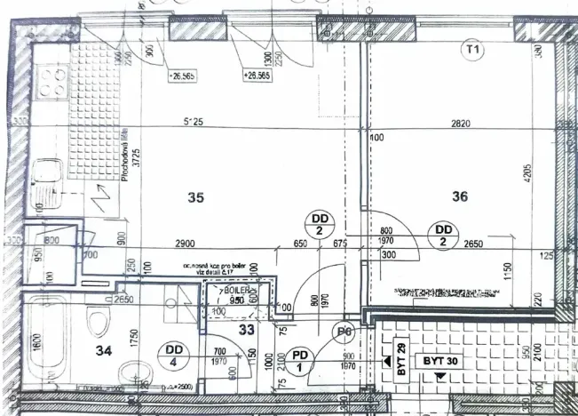 Prodej bytu 2+kk, Praha - Letňany, Tupolevova, 38 m2