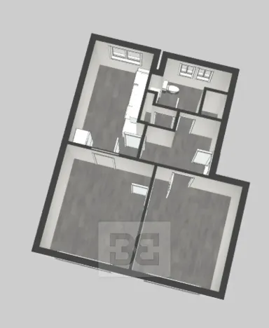 Pronájem bytu 2+1, Karlovy Vary, Šumavská, 50 m2