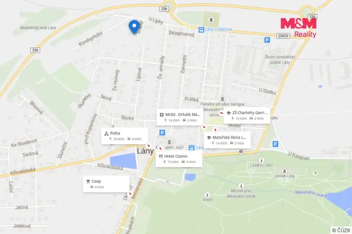 Pronájem bytu 2+kk, Lány, U lipky, 44 m2