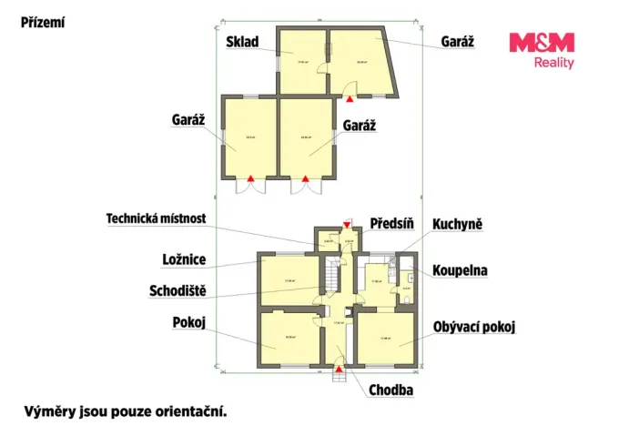 Prodej rodinného domu, Cheb, Železničářů, 123 m2