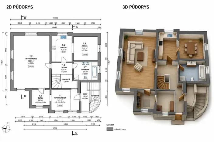 Prodej rodinného domu, Plesná, Sokolská, 200 m2