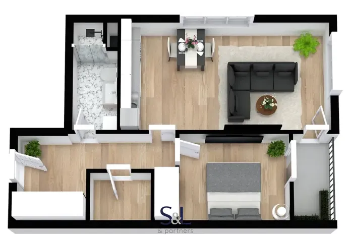 Prodej bytu 2+kk, Liberec, Švermova, 60 m2