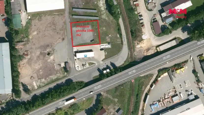 Pronájem komerčního pozemku, Strakonice, Písecká, 1085 m2
