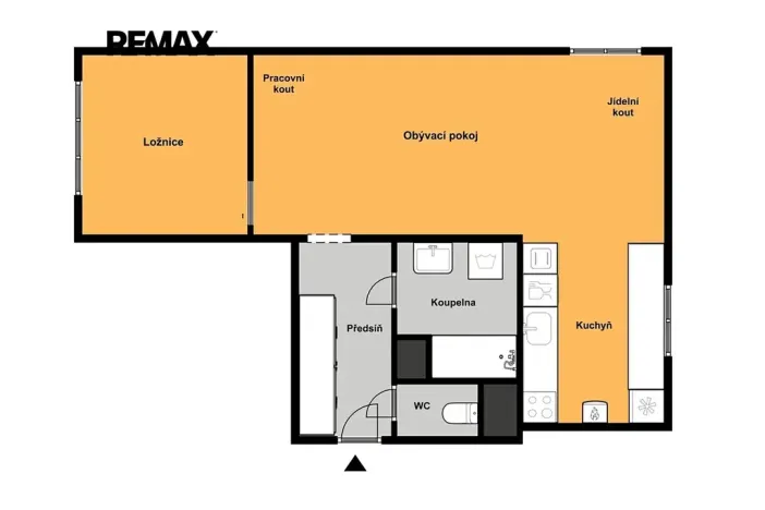 Pronájem bytu 2+1, Kolín, Na Magistrále, 50 m2