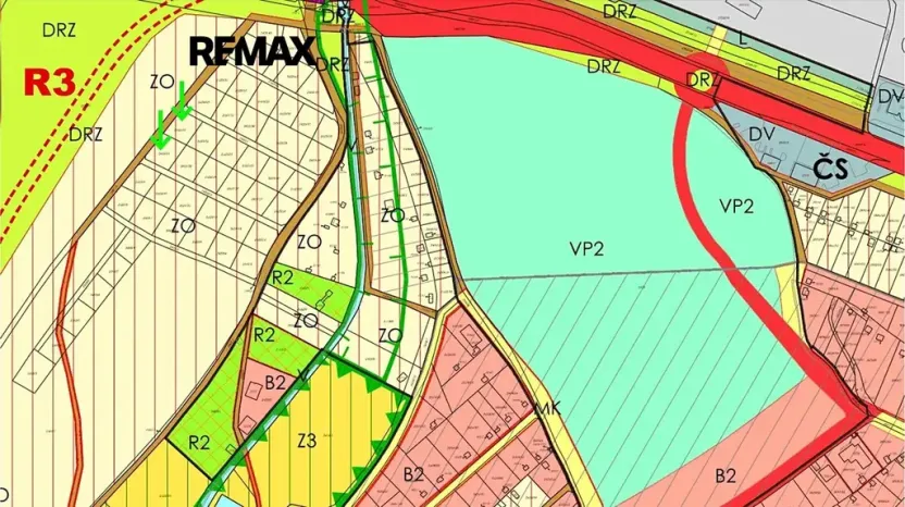 Prodej zahrady, Kolín, 392 m2