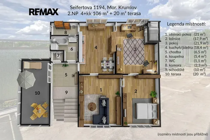 Prodej rodinného domu, Moravský Krumlov, Seifertova, 400 m2