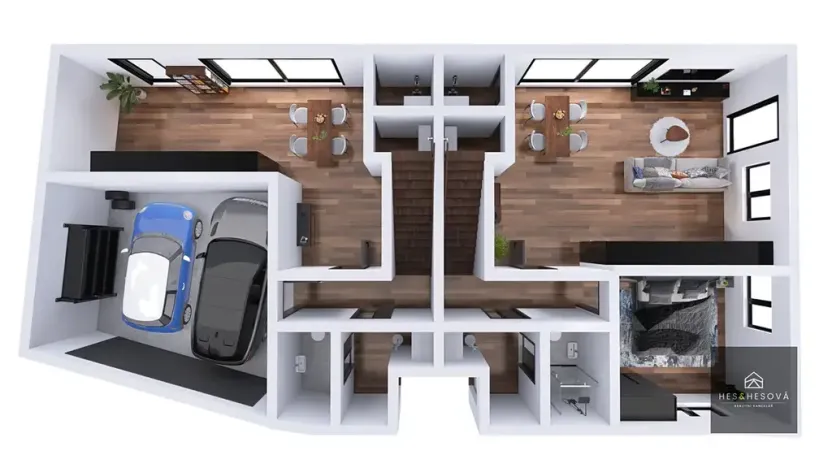 Prodej rodinného domu, Vysoký Újezd, V Chaloupkách, 146 m2