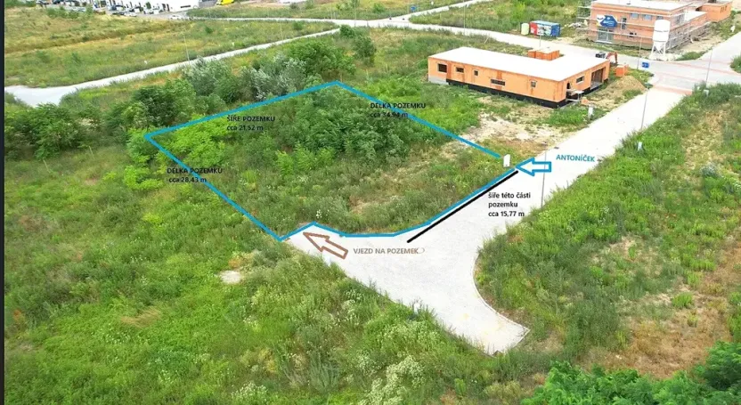 Prodej pozemku pro bydlení, Mikulov, Odbojářů, 721 m2