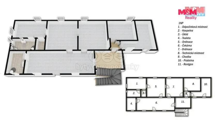 Prodej obchodního prostoru, Lázně Bohdaneč, Škroupova, 107 m2