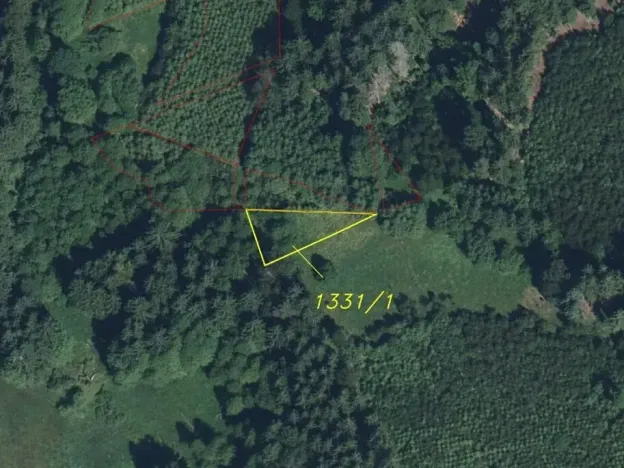 Dražba louky, Roztoky u Semil, 496 m2