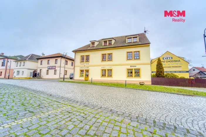 Pronájem bytu 4+kk, Bor, náměstí Republiky, 122 m2