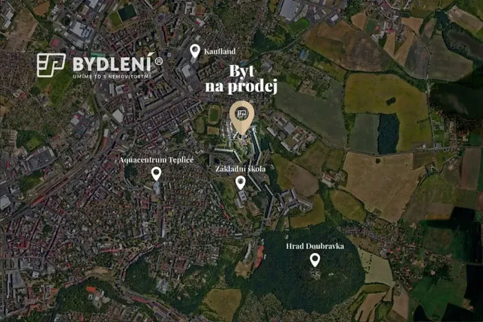 Prodej bytu 2+kk, Teplice, Trnovanská, 41 m2