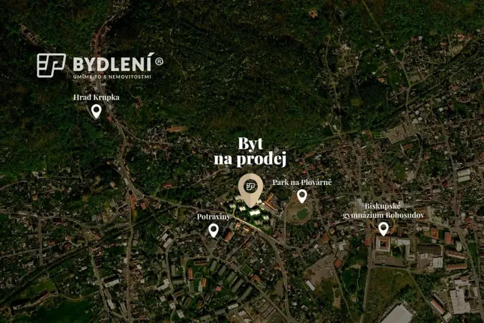 Prodej bytu 1+1, Krupka, Sídliště Nad plovárnou, 40 m2