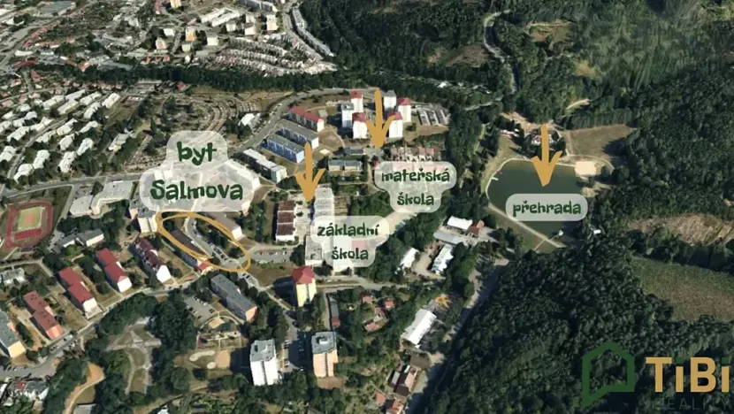 Prodej bytu 2+1, Blansko, Salmova, 55 m2