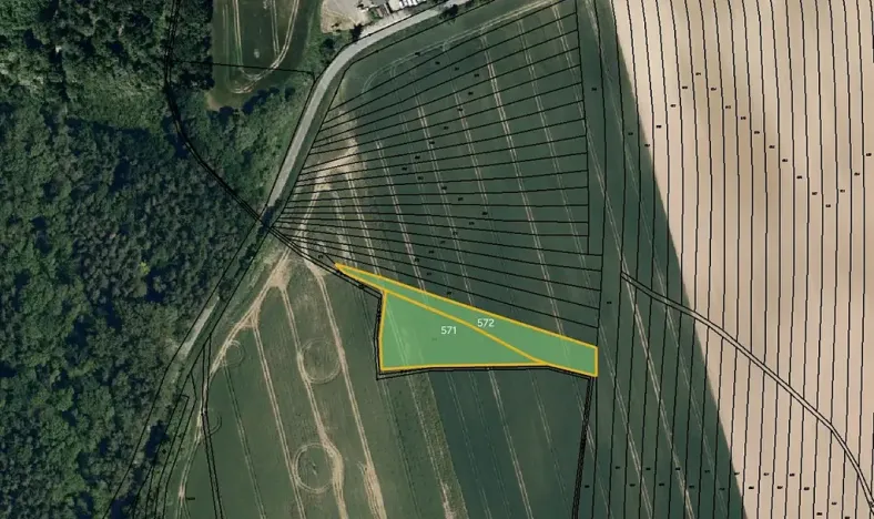 Prodej pole, Vřesovice, 4471 m2
