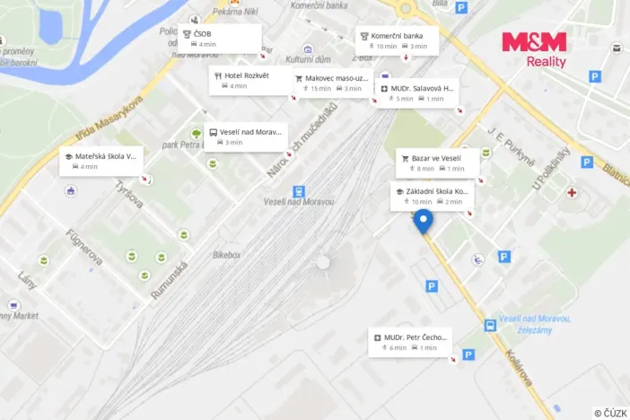 Prodej bytu 3+1, Veselí nad Moravou, Kollárova, 74 m2