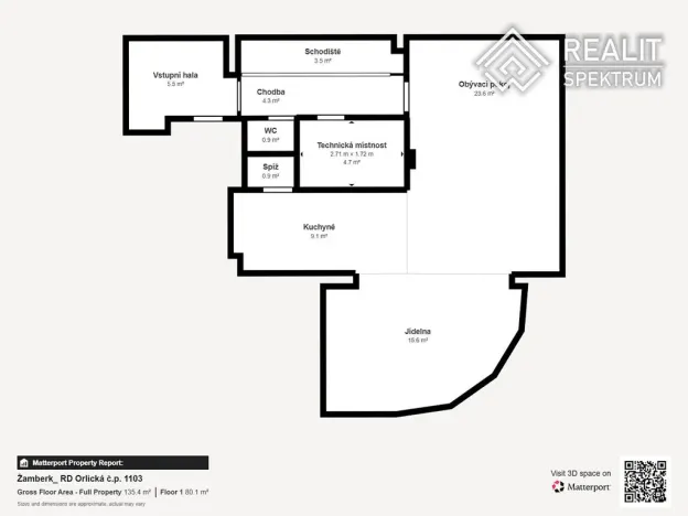 Prodej rodinného domu, Žamberk, Orlická, 110 m2