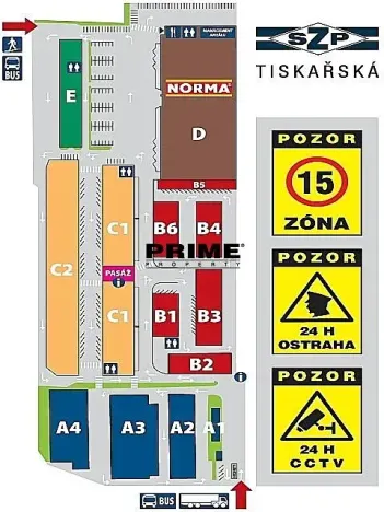 Pronájem skladu, Praha - Malešice, Tiskařská, 205 m2