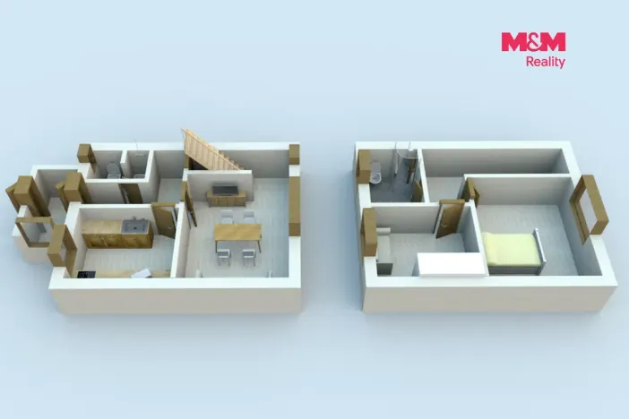 Prodej rodinného domu, Zruč nad Sázavou, Polní, 66 m2