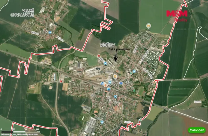 Pronájem bytu 2+kk, Pečky, 56 m2