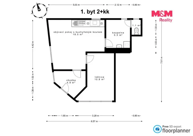 Prodej činžovního domu, Milovice, Mírová, 176 m2