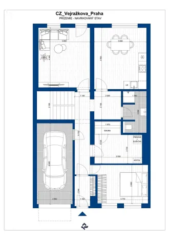 Prodej rodinného domu, Praha - Košíře, Vejražkova, 200 m2